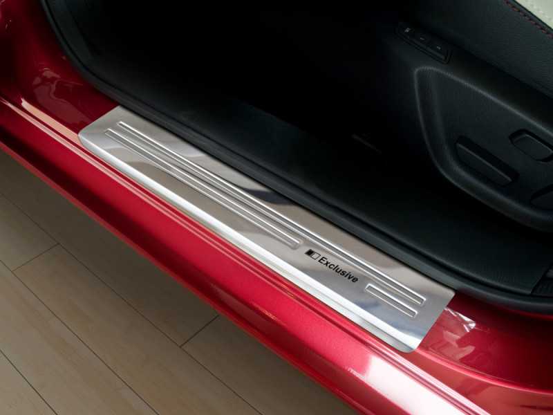 Prahové lišty Mazda 6 2012- (matné) Avisa