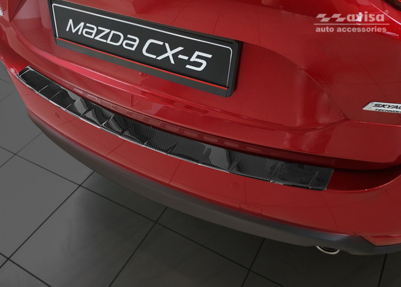 Ochranná lišta hrany kufru Mazda CX-5 2017- (carbon) Avisa