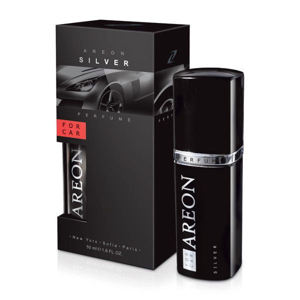 Luxusní parfém do auta Areon Silver (50ml) Areon