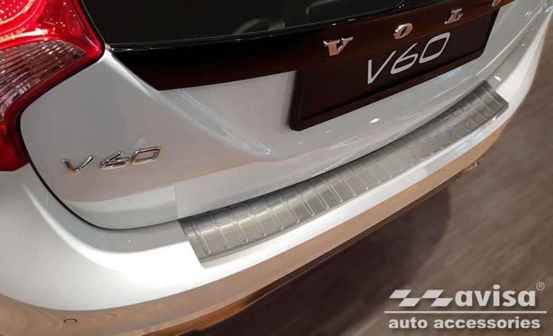 Ochranná lišta hrany kufru Volvo V60 2010-2018 (matná) Avisa