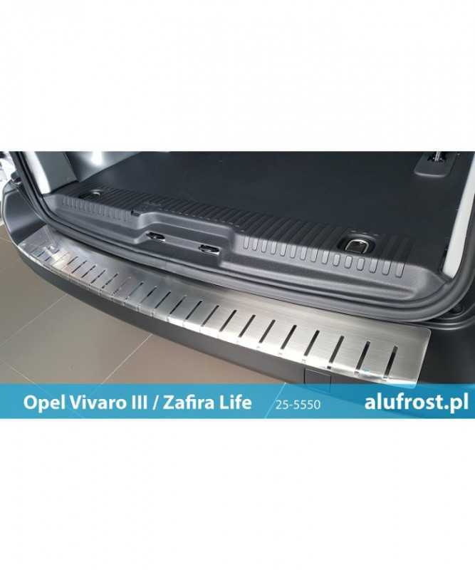 Ochranná lišta hrany kufru Opel Vivaro 2019- Alufrost