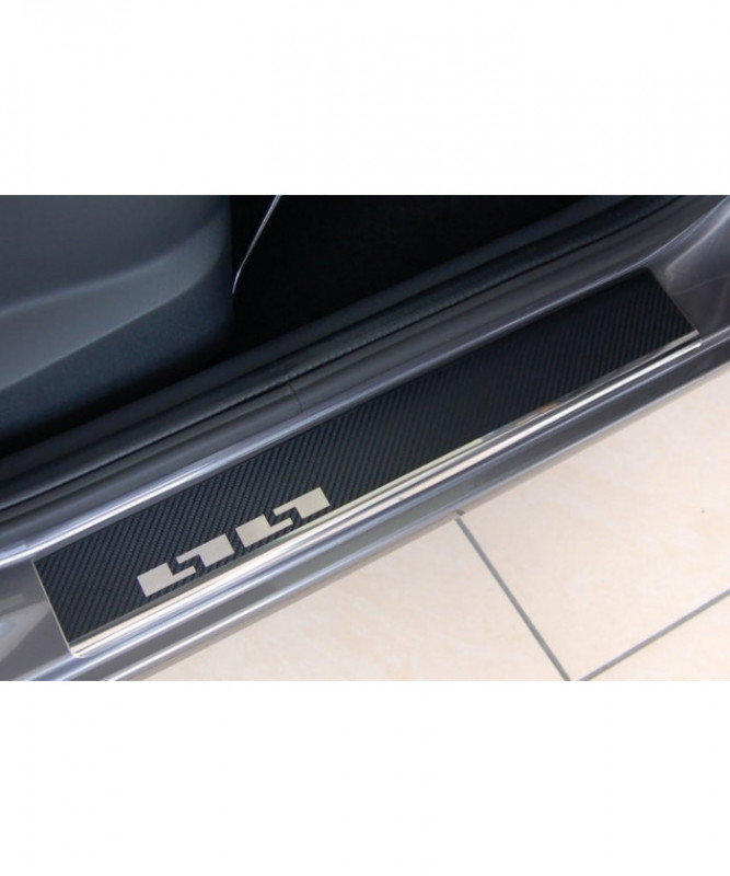Prahové lišty Suzuki SX4 S-Cross 2013-2021 (carbon) Alufrost