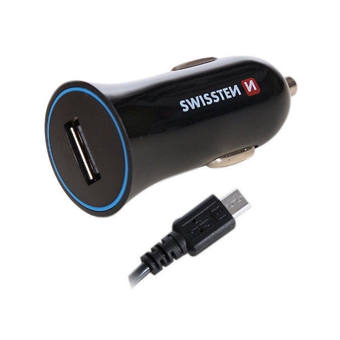 USB adaptér 1x + microUSB kabel Swissten