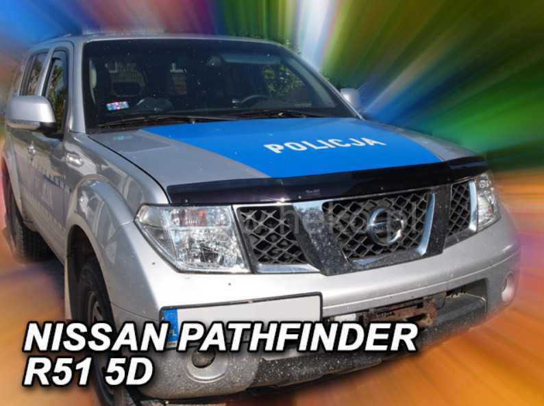 Deflektor kapoty Nissan Pathfinder 2005-2010 Heko