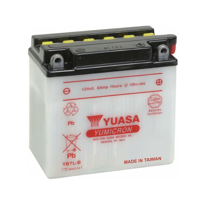 Motobaterie Yuasa Yumicron YB7L-B Yuasa