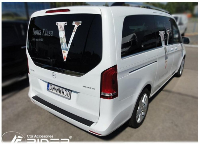 Ochranná lišta hrany kufru Mercedes V-Class 2014- (W447) Rider