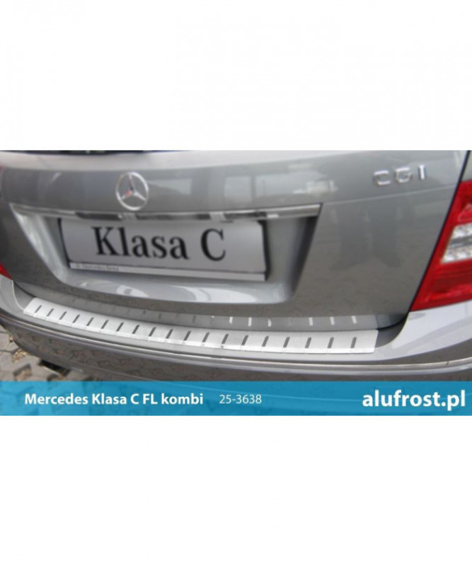 Ochranná lišta hrany kufru Mercedes C-Class 2010-2014 (combi) Alufrost