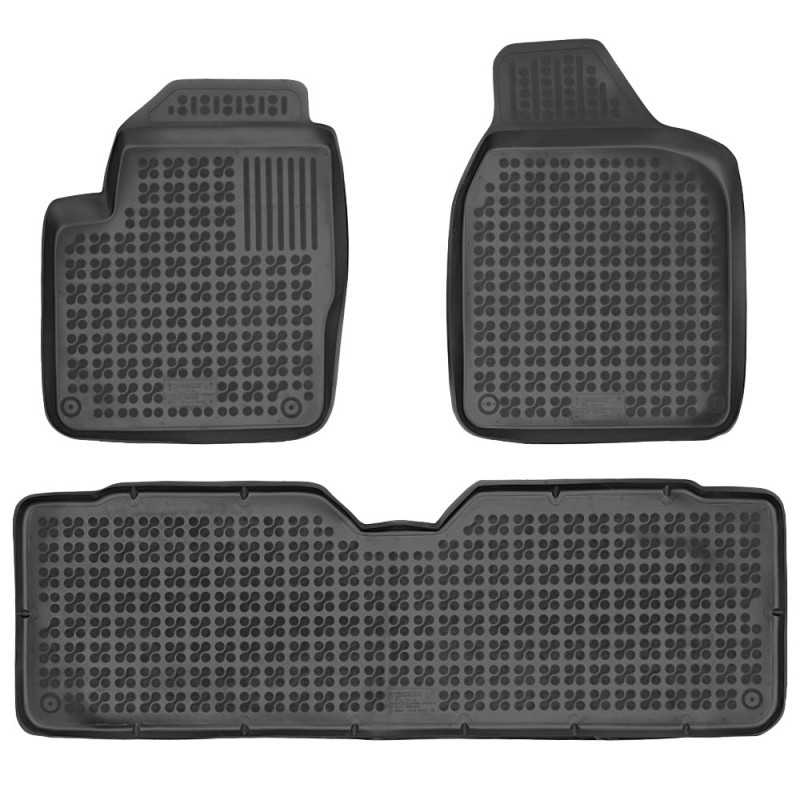 Gumové autokoberce Rezaw-Plast Seat Alhambra 1995-2010 (5 míst) Rezaw-Plast