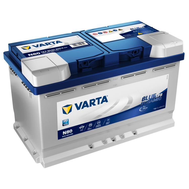 Autobaterie Varta Blue Dynamic EFB 80Ah