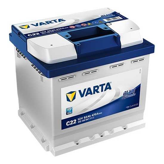 Autobaterie Varta Blue Dynamic 52Ah