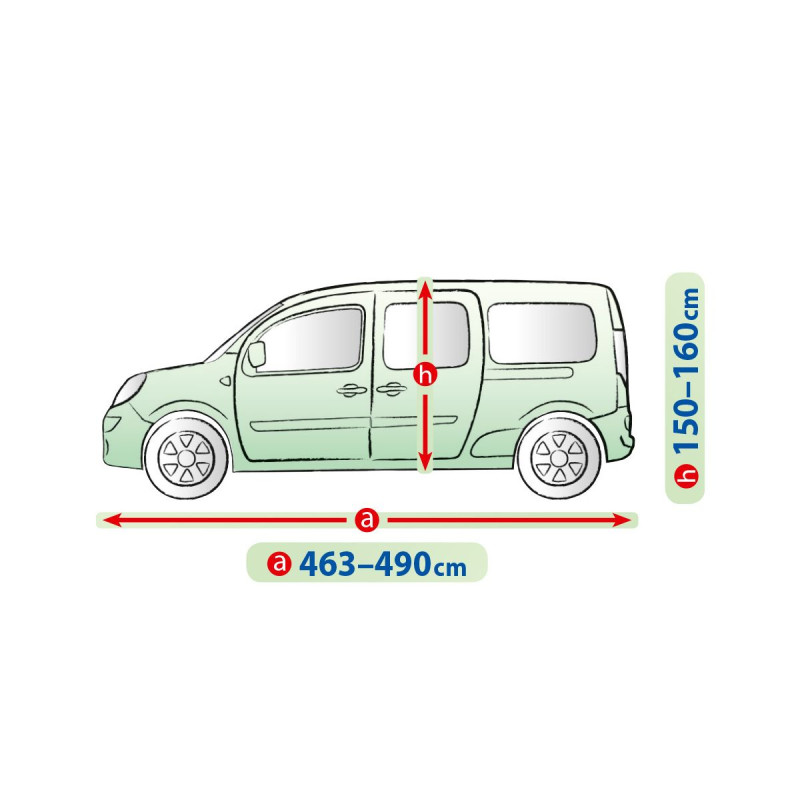 Autoplachta Mobile Garage mini van XXL LAV Kegel-Blazusiak