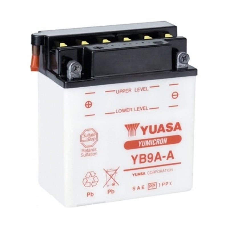 Motobaterie Yuasa Yumicron YB9A-A Yuasa