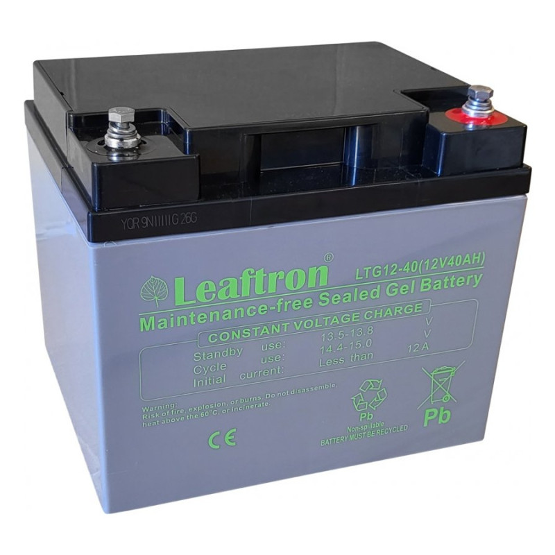 Záložní akumulátor Leaftron LTG12-40 12V