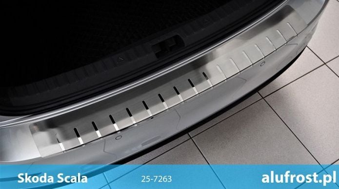 Ochranná lišta hrany kufru Škoda Scala 2019- Alufrost