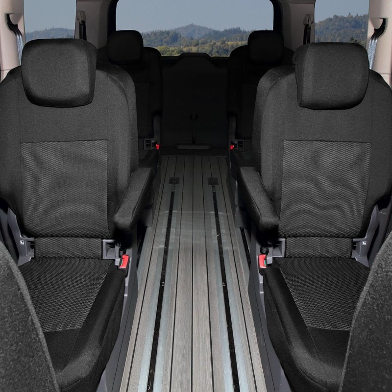 Přesné autopotahy VW Multivan T7 2021- (2. řada) Kegel-Blazusiak