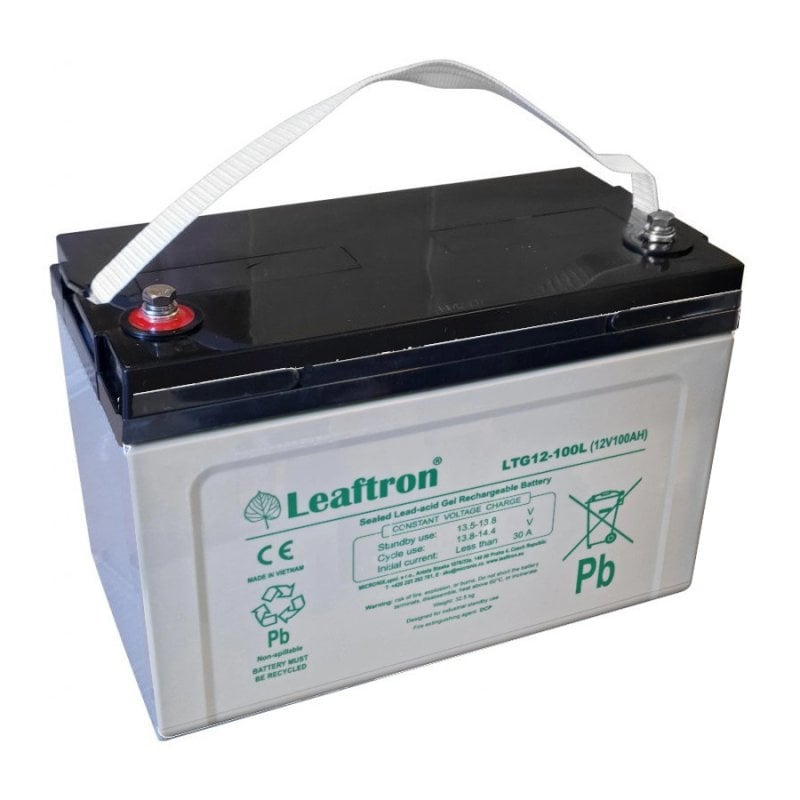 Záložní akumulátor Leaftron LTG12-100L 12V