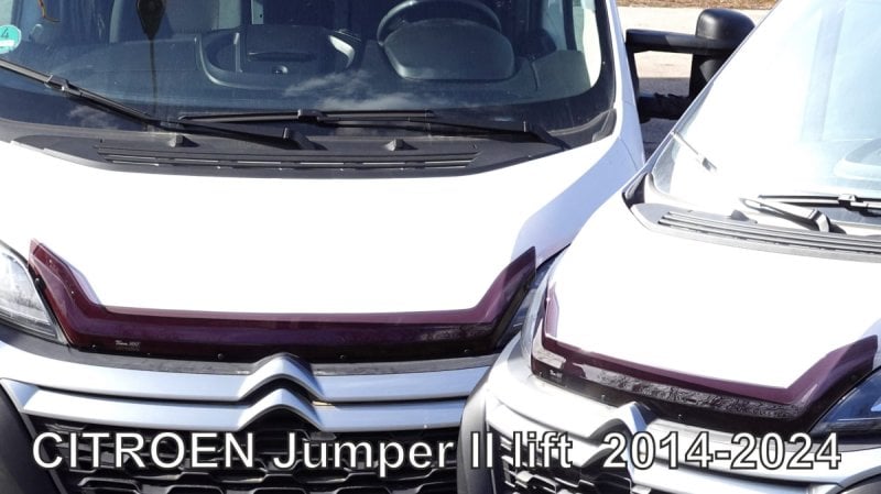 Deflektor kapoty Citroen Jumper 2014-2024 Heko