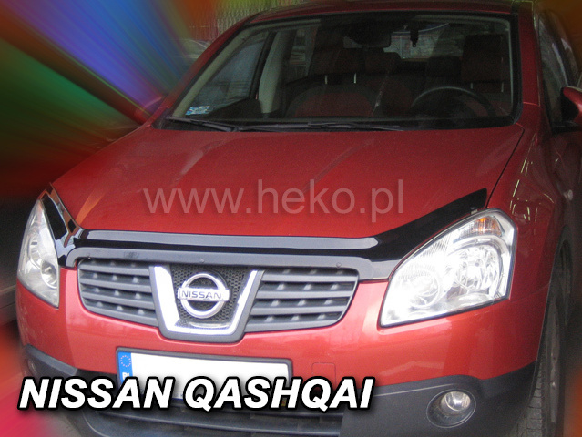Deflektor kapoty Nissan Qashqai 2007-2010 Heko