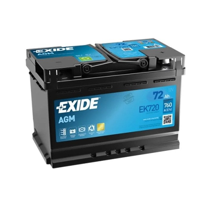 Autobaterie Exide AGM 72Ah