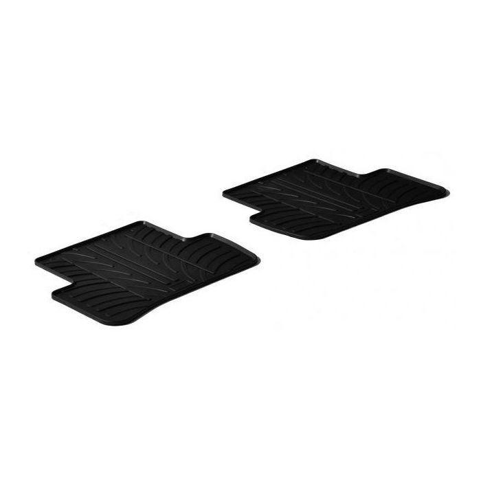 Gumové autokoberce Gledring Mercedes C-Class W204 2007-2014 (zadní) Gledring