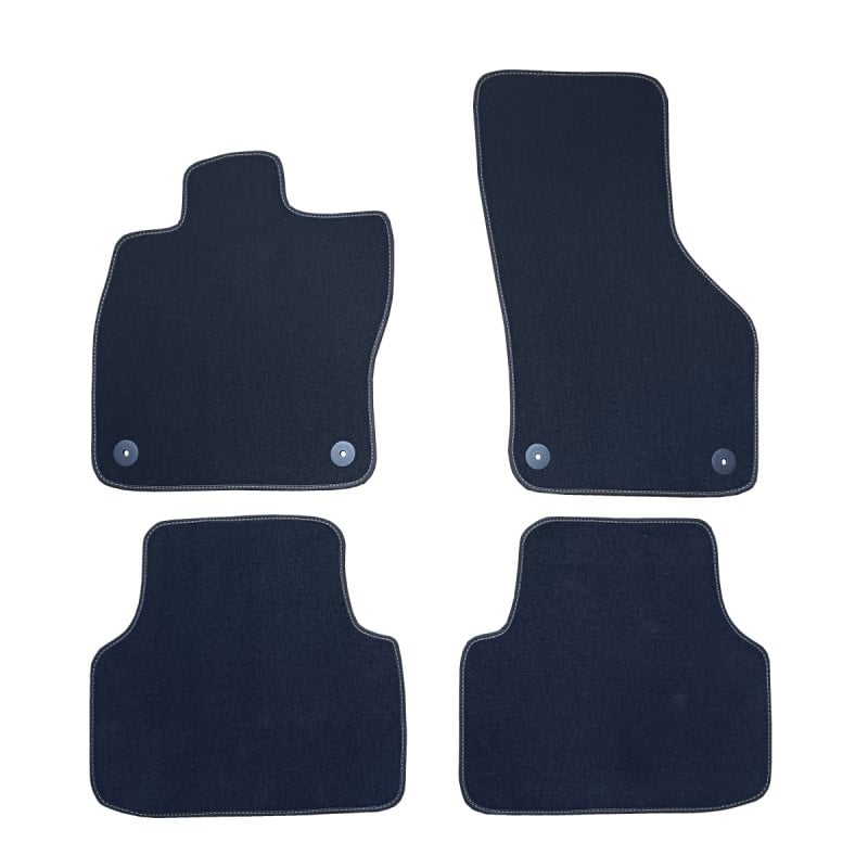 Textilní autokoberce Auto Hotárek Škoda Octavia III. 2013-2020 (černé