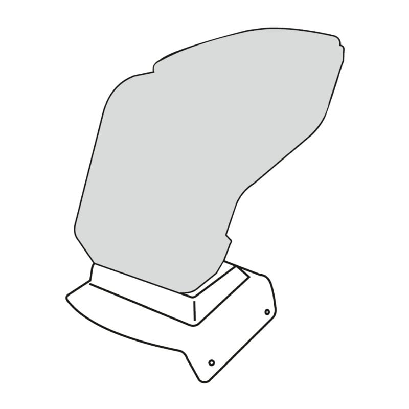 Loketní opěrka MG 3 2024- (pouze adaptér) Rati
