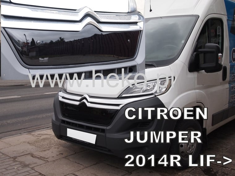 Zimní clona chladiče Citroen Jumper 2014- (II. jakost) Heko