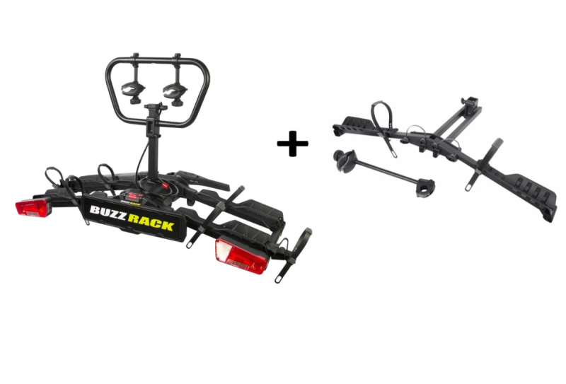Nosič elektrokol na tažné zařízení BuzzRack Scorpion Pro 2 (2+1 kolo) BuzzRack
