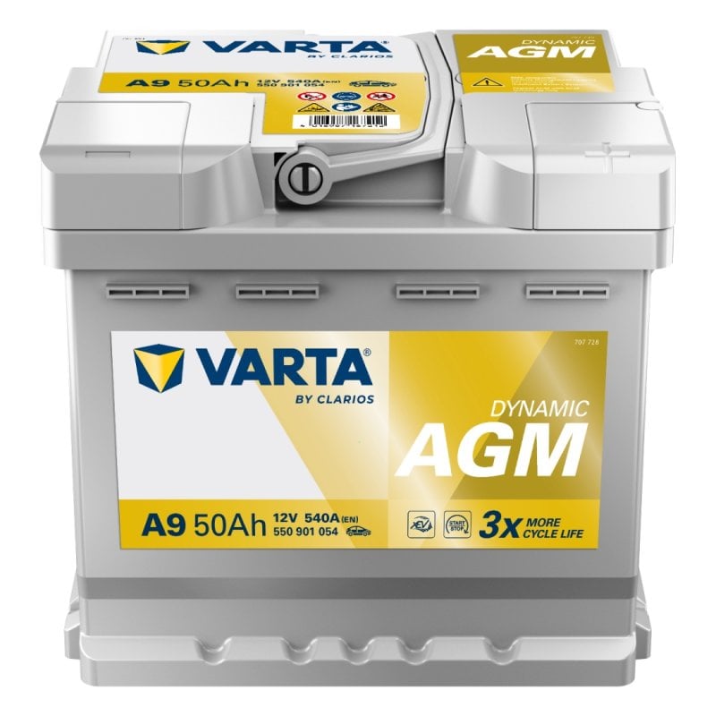 Autobaterie Varta Dynamic AGM 50Ah