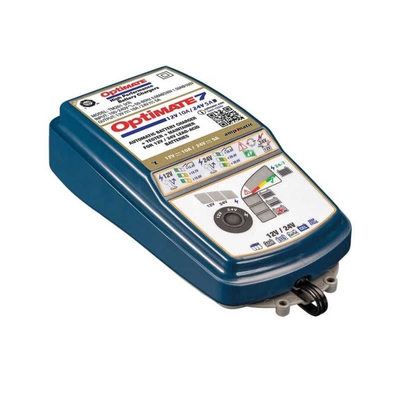 Nabíječka Optimate 7 5-240Ah (12V/24V-10A/5A) Tecmate