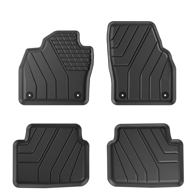 Gumové autokoberce AMAL plast Škoda Kamiq 2019- AMAL plast