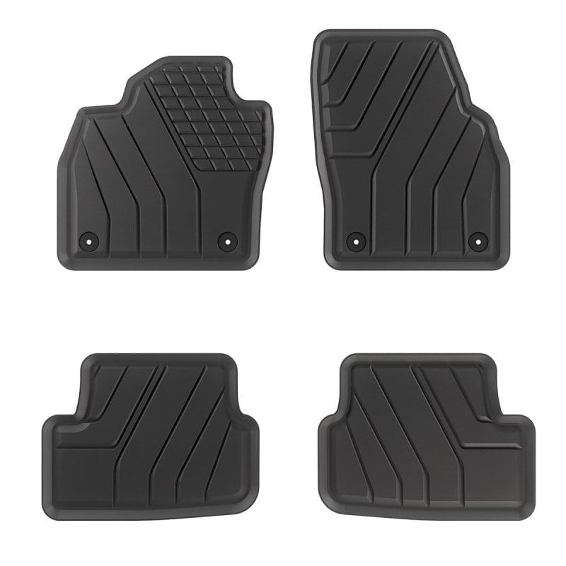 Gumové autokoberce AMAL plast Seat Ibiza 2017- AMAL plast