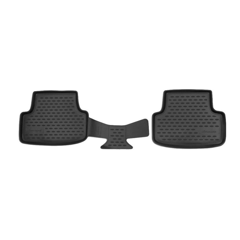 Gumové autokoberce Novline Seat Leon 2012-2020 (zadní) Novline