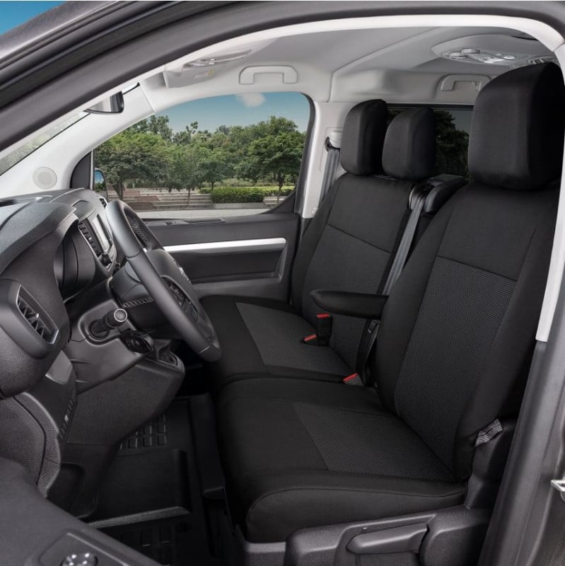 Přesné autopotahy Toyota ProAce Verso 2016- (přední) Kegel-Blazusiak