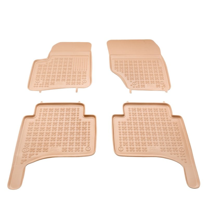 Gumové autokoberce Rezaw-Plast Porsche Cayenne 2002-2010 (béžové) Rezaw-Plast