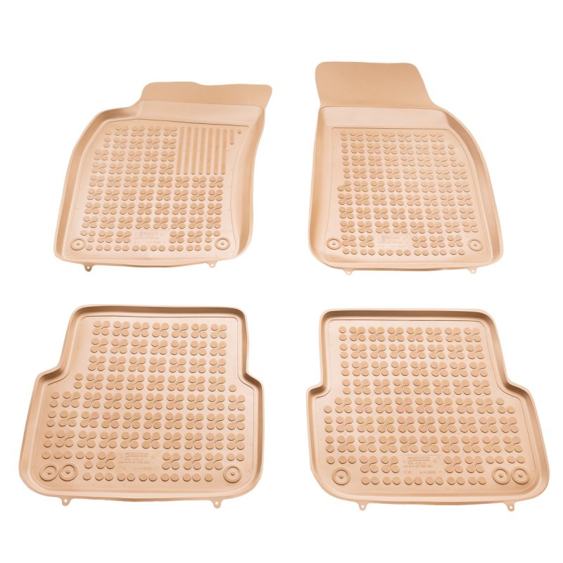 Gumové autokoberce Rezaw-Plast Audi A6 2004-2008 (béžové) Rezaw-Plast