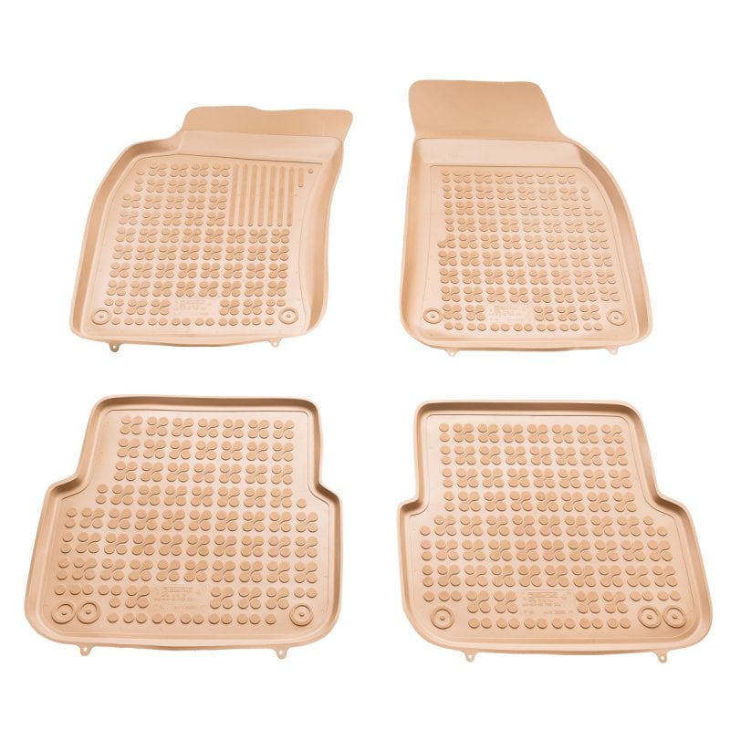 Gumové autokoberce Rezaw-Plast Audi A6 Allroad Quattro 2006-2011 (béžové) Rezaw-Plast